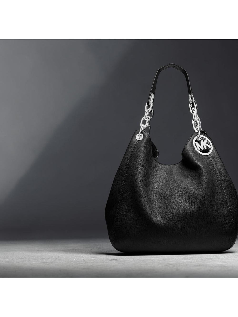 Michael Kors Fulton Large Leather Shoulder Bag